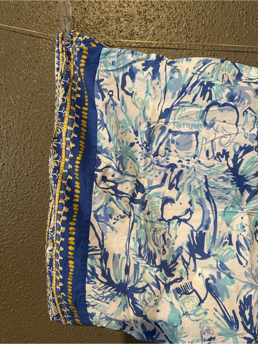 Pottery Barn Kids x Lilly Pulitzer Exclusive Elephant Appeal Pillow Sham